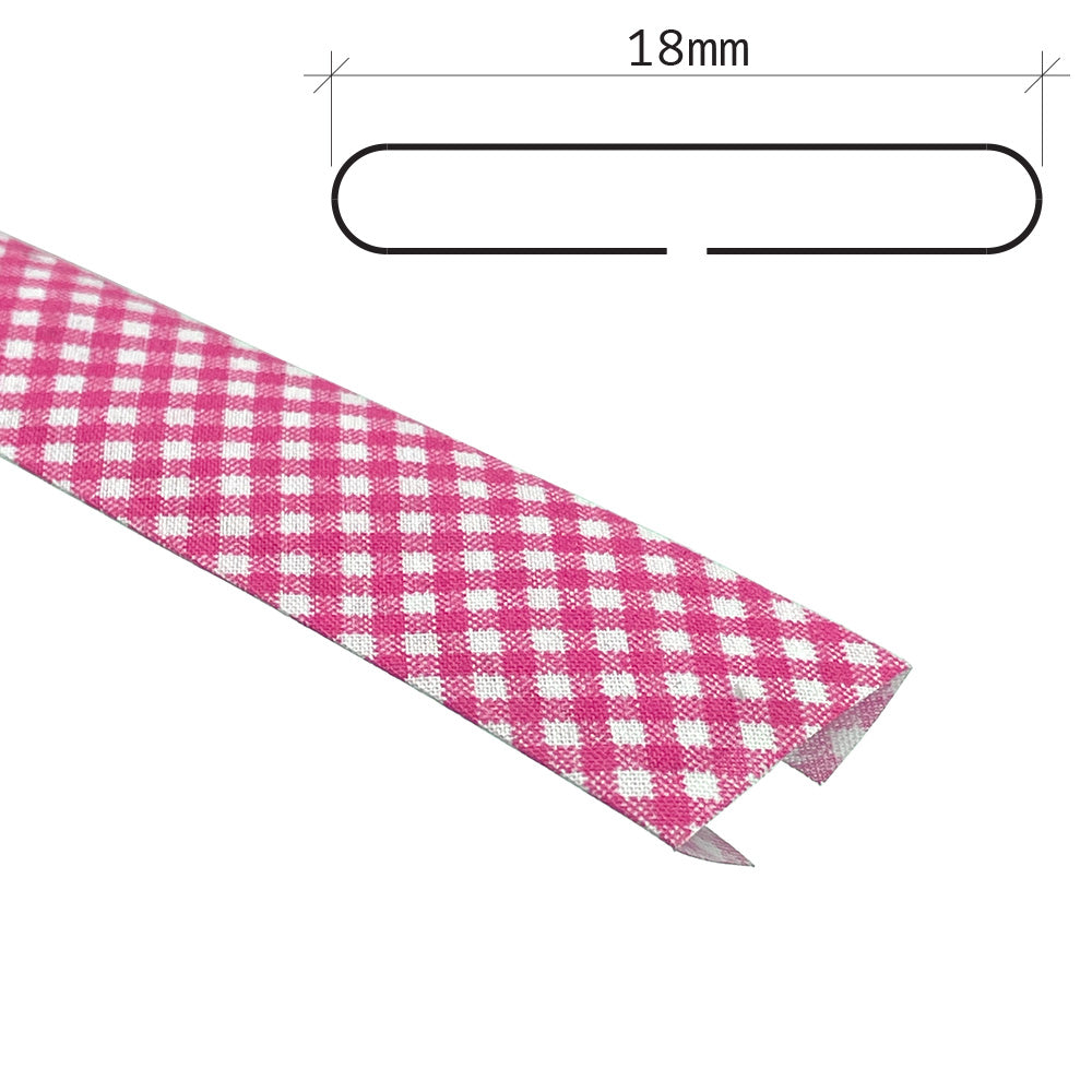 18mm Gingham Bias Binding