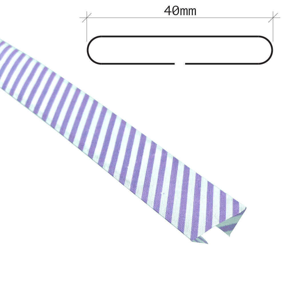 40mm Stripe Bias Binding