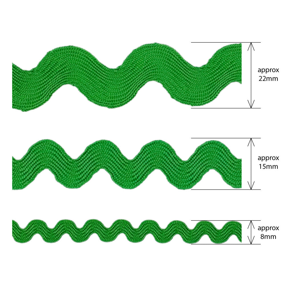 Medium 15mm Ric Rac Trim