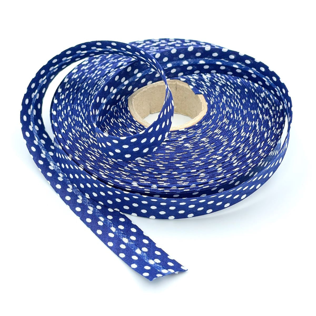 18mm Polka Bias Binding