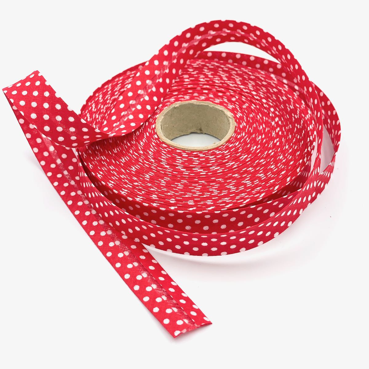 18mm Polka Bias Binding