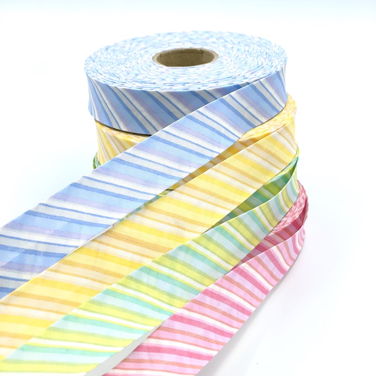 25mm Tonal Stripe Bias Binding