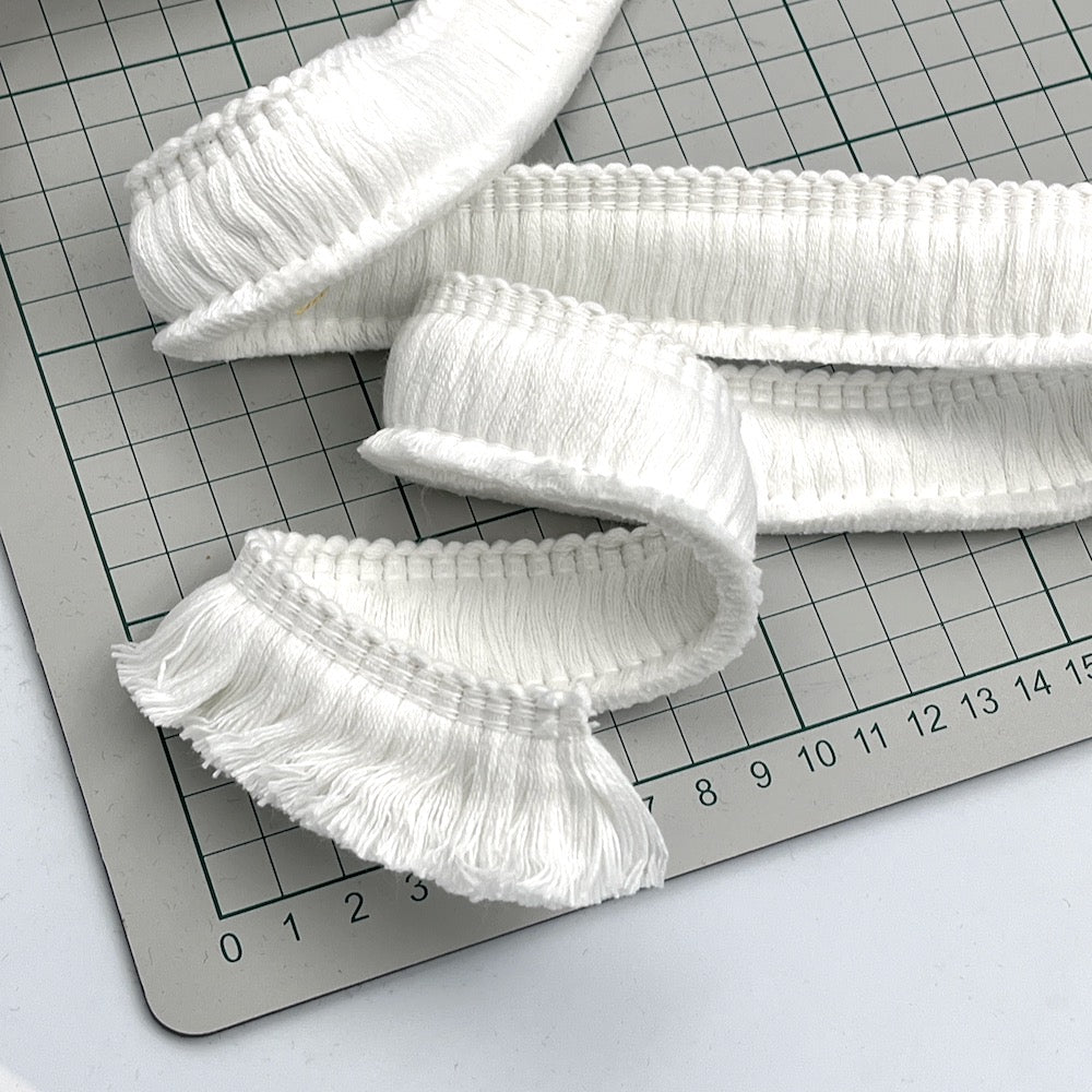 30mm Cotton Brush Fringe Trim