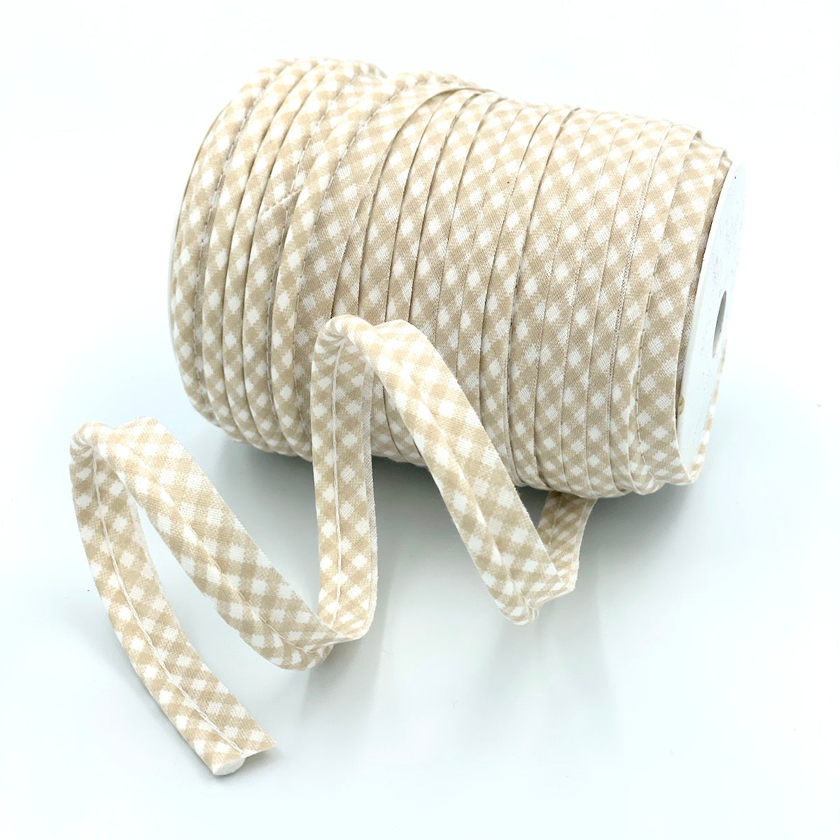 Medium Gingham Bias Piping