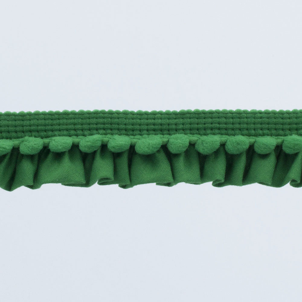 Pleated Pom Pom Bias Binding