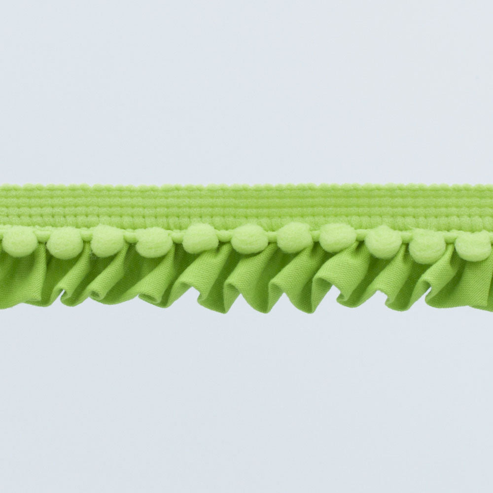 Pleated Pom Pom Bias Binding