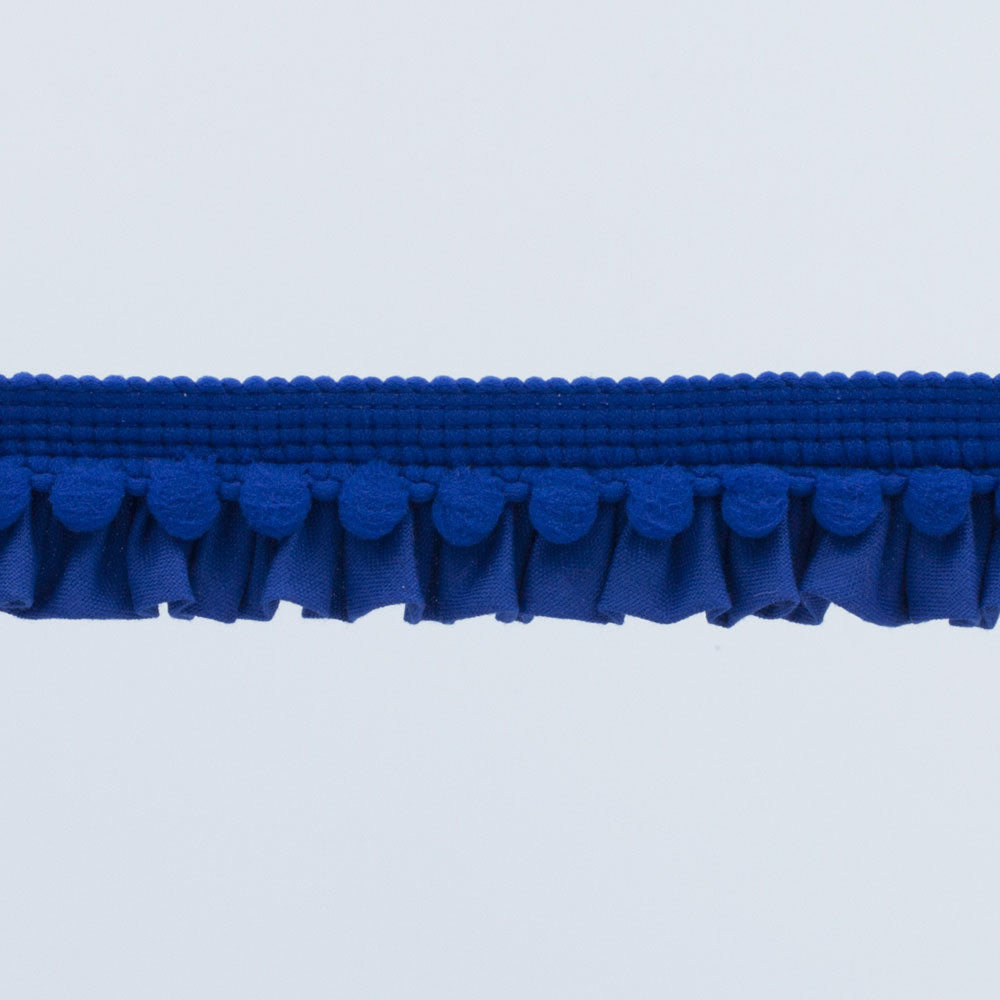 Pleated Pom Pom Bias Binding